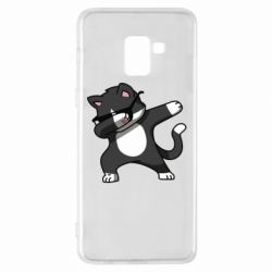 Чехол для Samsung A8+ 2018 Cat SWAG - PrintSalon