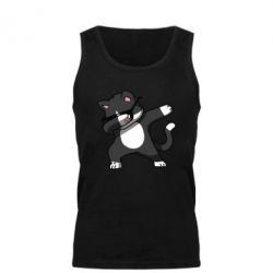 Мужская майка Cat SWAG - PrintSalon