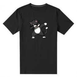 Мужская футболка премиум Cat SWAG - PrintSalon