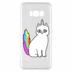 Чехол для Samsung S8 Cat Unicorn - PrintSalon