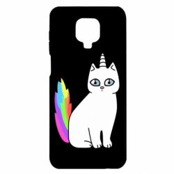 Чехол для Xiaomi Redmi Note 9S/9Pro/9Pro Max Cat Unicorn - PrintSalon