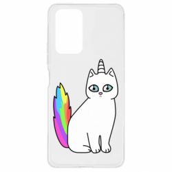 Чехол для Xiaomi Redmi Note 10 Pro Cat Unicorn - PrintSalon