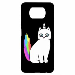 Чехол для Xiaomi Poco X3 Cat Unicorn - PrintSalon