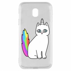 Чехол для Samsung J3 2017 Cat Unicorn - PrintSalon