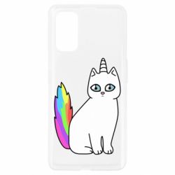 Чехол для Realme 7 Pro Cat Unicorn - PrintSalon