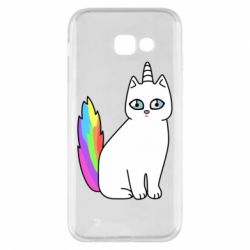 Чехол для Samsung A5 2017 Cat Unicorn - PrintSalon