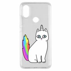Чехол для Xiaomi Mi A2 Cat Unicorn - PrintSalon