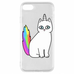 Чехол для iPhone SE 2022 Cat Unicorn - PrintSalon