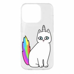 Чехол для iPhone 14 Pro Cat Unicorn - PrintSalon
