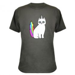 Камуфляжная футболка Cat Unicorn - PrintSalon