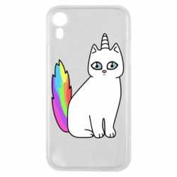 Чехол для iPhone XR Cat Unicorn - PrintSalon