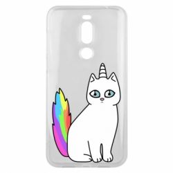 Чехол для Meizu X8 Cat Unicorn - PrintSalon