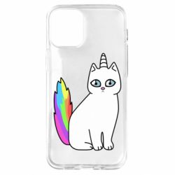 Чехол для iPhone 12 mini Cat Unicorn - PrintSalon