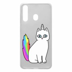 Чехол для Samsung A60 Cat Unicorn - PrintSalon
