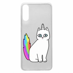 Чехол для Samsung A70 Cat Unicorn - PrintSalon