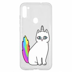 Чехол для Samsung A11/M11 Cat Unicorn - PrintSalon