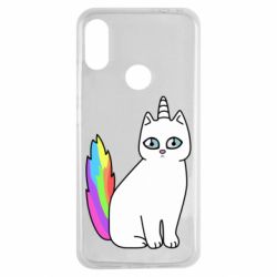 Чехол для Xiaomi Redmi Note 7 Cat Unicorn - PrintSalon