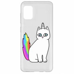Чехол для Samsung A31 Cat Unicorn - PrintSalon