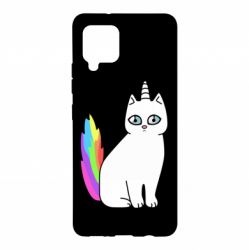 Чехол для Samsung A42 5G Cat Unicorn - PrintSalon