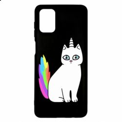 Чехол для Samsung M51 Cat Unicorn - PrintSalon