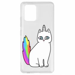 Чехол для Samsung S10 Lite Cat Unicorn - PrintSalon
