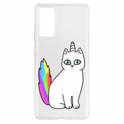 Чехол для Samsung S20 FE Cat Unicorn - PrintSalon