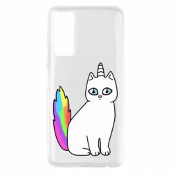 Чехол для Huawei P Smart 2021 Cat Unicorn - PrintSalon