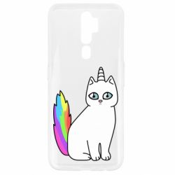 Чехол для Oppo A5/A9 2020 Cat Unicorn - PrintSalon