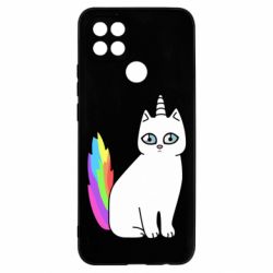 Чехол для Oppo A15s/A15 Cat Unicorn - PrintSalon