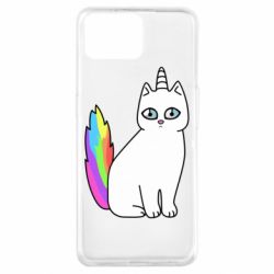 Чехол для Oppo A73 Cat Unicorn - PrintSalon