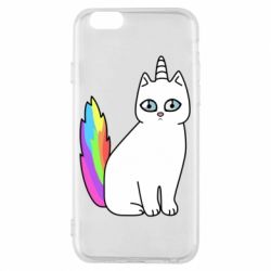 Чехол для iPhone 6/6S Cat Unicorn - PrintSalon