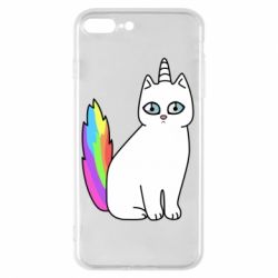 Чехол для iPhone 7 Plus Cat Unicorn - PrintSalon