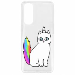 Чехол для Oppo Reno 4 Pro Cat Unicorn - PrintSalon