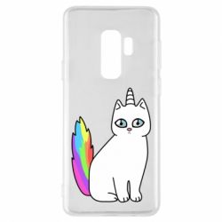 Чехол для Samsung S9+ Cat Unicorn - PrintSalon