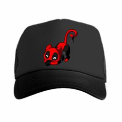 Кепка-тракер Cat with a grenade - PrintSalon