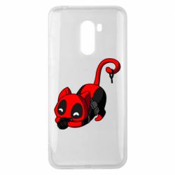 Чехол для Xiaomi Pocophone F1 Cat with a grenade - PrintSalon