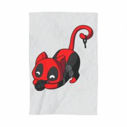 Полотенце с принтом Cat with a grenade - PrintSalon