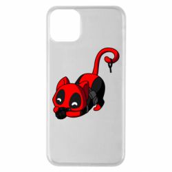 Чехол для iPhone 11 Pro Max Cat with a grenade - PrintSalon
