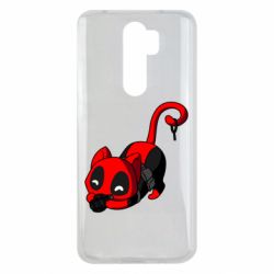 Чехол для Xiaomi Redmi Note 8 Pro Cat with a grenade - PrintSalon