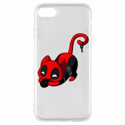 Чехол для iPhone SE 2020 Cat with a grenade - PrintSalon