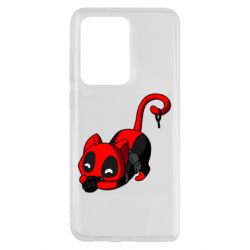 Чехол для Samsung S20 Ultra Cat with a grenade - PrintSalon