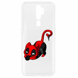 Чехол для Oppo A5/A9 2020 Cat with a grenade