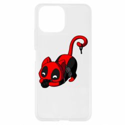 Чехол для Xiaomi Mi11 Lite Cat with a grenade - PrintSalon