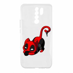 Чехол для Xiaomi Redmi 9 Cat with a grenade - PrintSalon