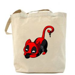 Эко-сумка Cat with a grenade - PrintSalon