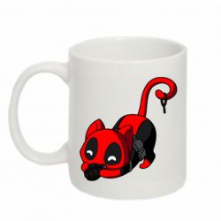 Чашка 320ml Cat with a grenade