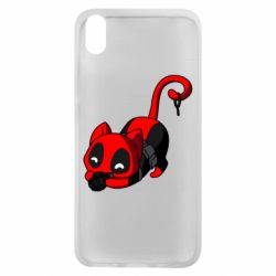 Чехол для Xiaomi Redmi 7A Cat with a grenade - PrintSalon
