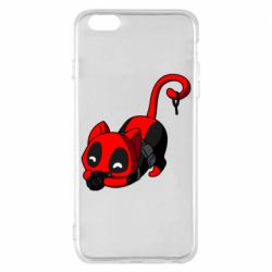 Чехол для iPhone 6 Plus/6S Plus Cat with a grenade - PrintSalon