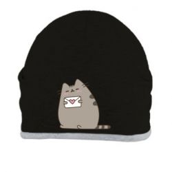 Шапка Cat with a letter - PrintSalon