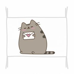 Флаг Cat with a letter